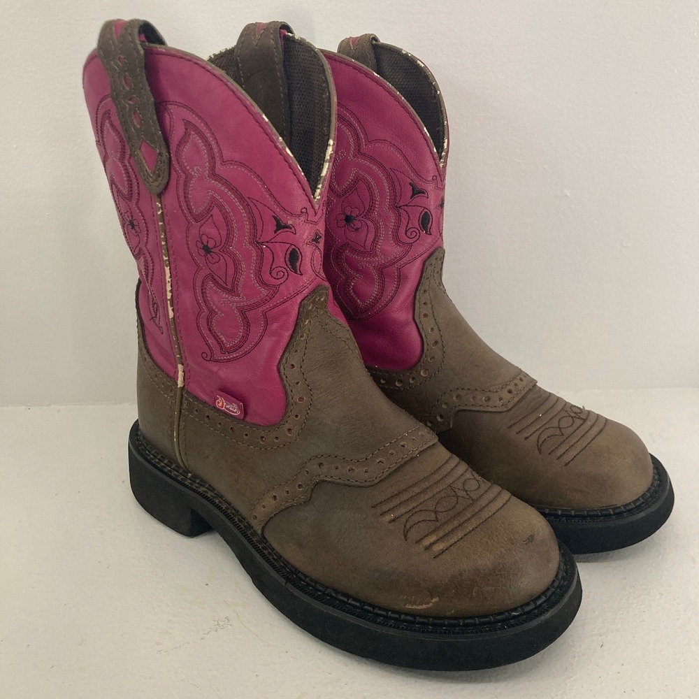 Justin Gypsy L9926 Women's 6B Western Cowgirl Boots Rustic Distressed Farmcore